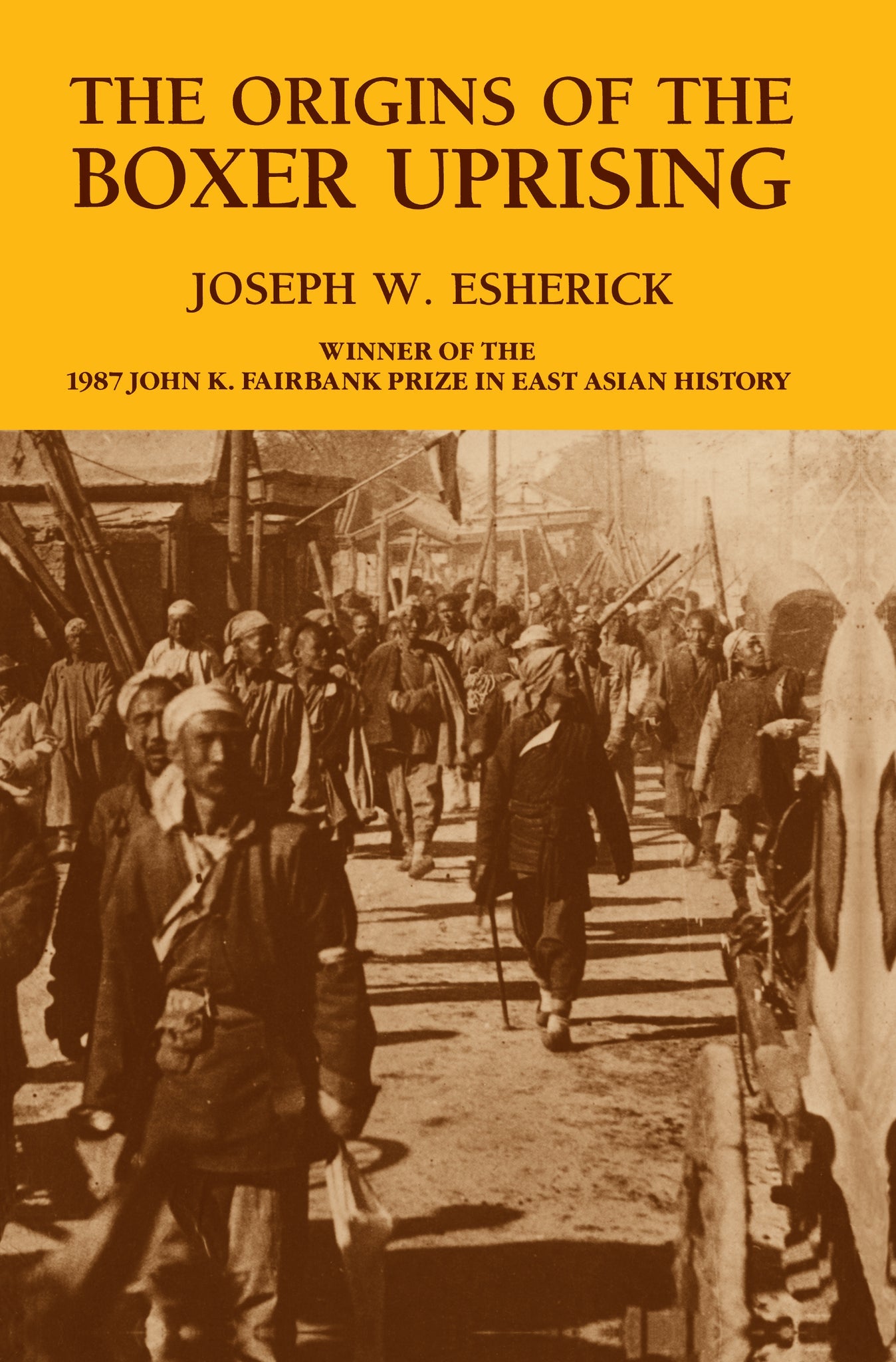 Cover image for The Origins of the Boxer Uprising ISBN 9780520908963